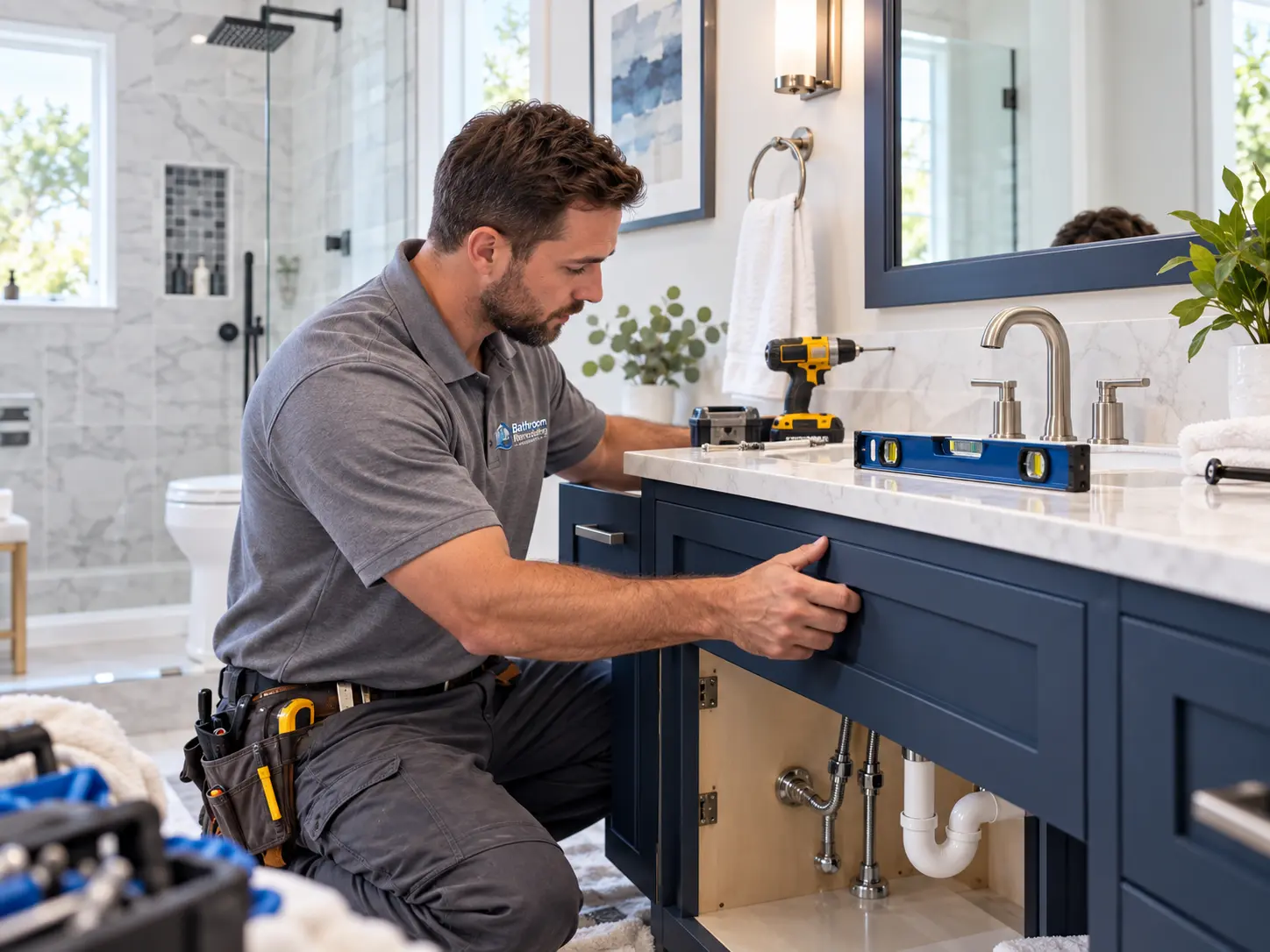 Bathroom vanity installation Jacksonville FL
