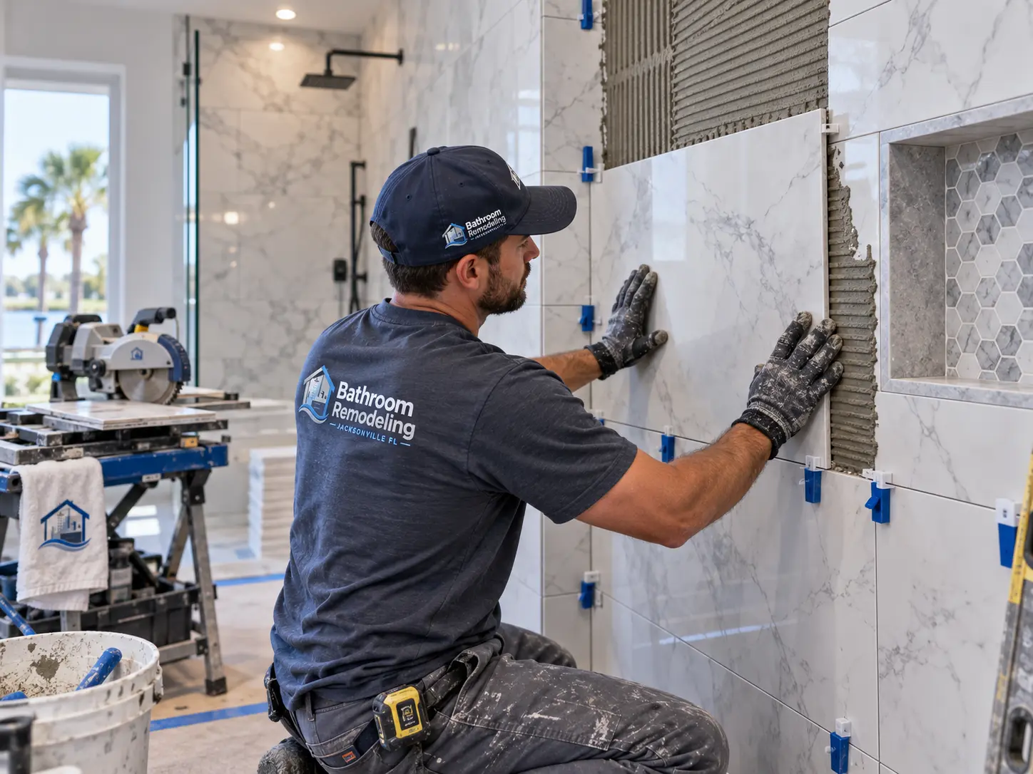 Bathroom tile installation Jacksonville FL
